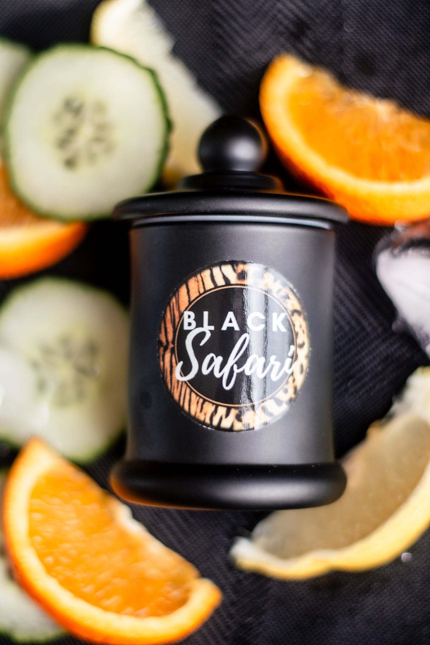 Citrus & Cucumber Scented Candle