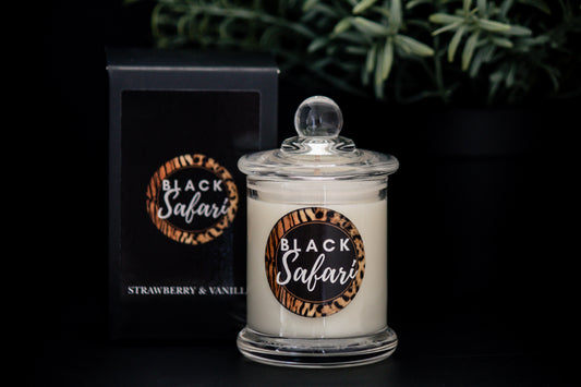 Strawberry & Vanilla Scented Candle
